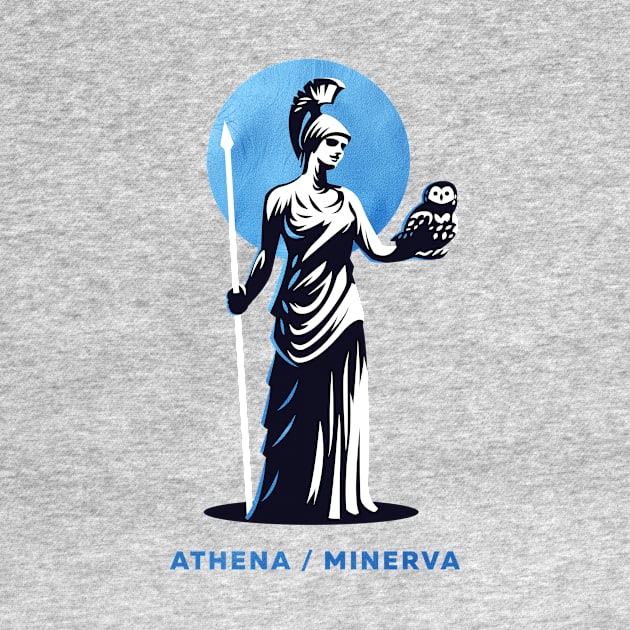 Athena / Minerva by DISOBEY